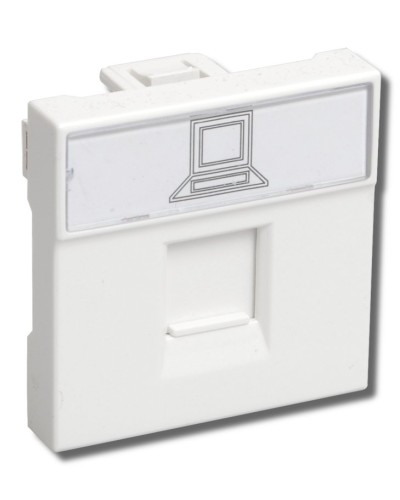 РКИ-20-00-П RJ-45 UTP белая (CKK-40D-RI2-K01). Розетка информационная 2 модуля ПРАЙМЕР. IEK в Саратове