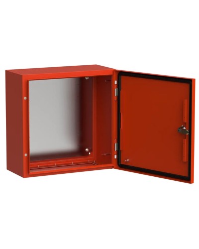 ЩМП-40.40.20 УХЛ1 IP66 RAL3020 TITAN 5 (TI5-13-N-040-040-020-66). Корпус металлический с монтажной платой. IEK в Саратове