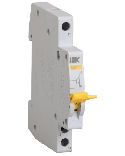 Контакт состояния на DIN-рейку КС47 (MVA01D-KS-1). Контакт состояния. IEK в Саратове