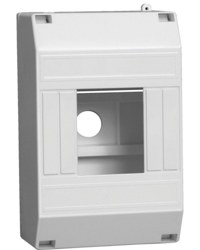 Корпус пластиковый КМПн 1/4 IP20 белый (MKP31-N-04-30-135). Щиток модульный без дверцы, настенный. IEK в Саратове
