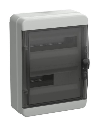 Корпус пластиковый КМПн-24 IP65 TEKFOR (TF5-KP72-N-24-65-K03-K02). Корпус модульный пластиковый черная прозрачная дверь. IEK в Саратове