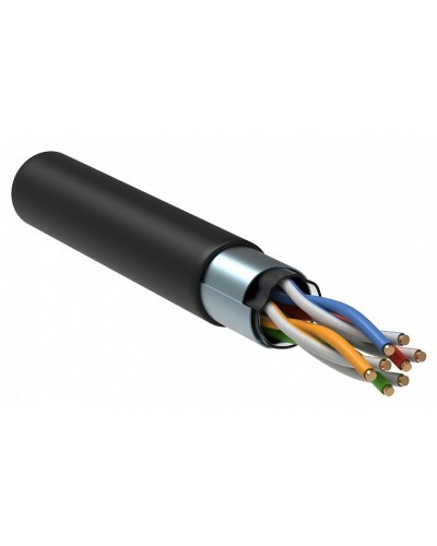 GENERICA F/UTP кат.5E 24AWG 4 пары LDPE черный (BC3-C5E04-339-305-R-G). Кабель «витая пара» (LAN) для структурированных систем связи. IEK в Саратове