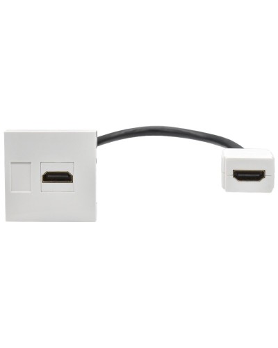 Розетка HDMI M/M PRIMER РКМ-20-10-П белый IEK (PR-KK40D-RH-0-2-K01). Розетка HDMI. IEK в Саратове