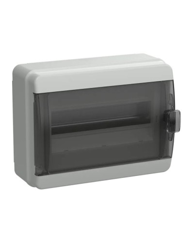 Корпус пластиковый КМПн-12 IP65 TEKFOR (TF5-KP72-N-12-65-K03-K02). Корпус модульный пластиковый черная прозрачная дверь. IEK в Саратове