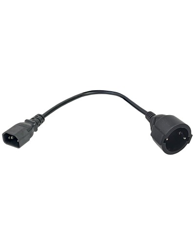 PC-C14D-10CM. Адаптер C14-Schuko. ITK в Саратове