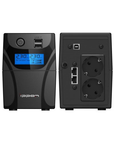 Ippon Back Power Pro II 850 Euro (1005575). Источник бесперебойного питания. Ippon в Саратове
