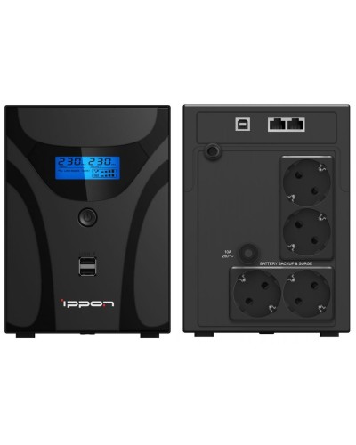 Ippon Smart Power Pro II 1200 Euro (1029740). Источник бесперебойного питания. Ippon в Саратове