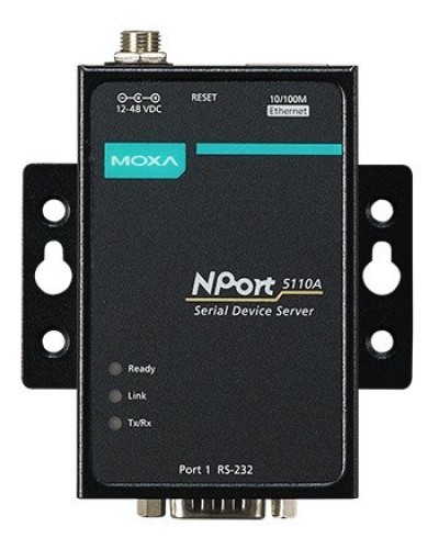 NPort 5110A. 1-портовый асинхронный сервер. MOXA в Саратове