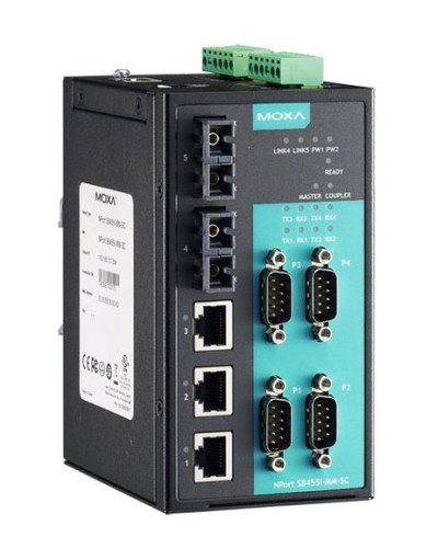 NPort S8455I-SS-SC. 4-портовый преобразователь. MOXA в Саратове