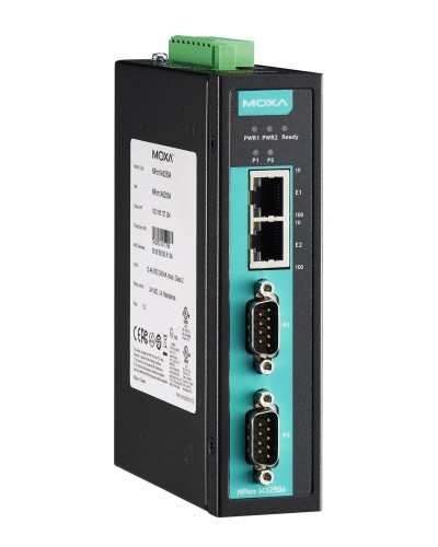 NPort IA5150A. 1-портовый усовершенствованный преобразователь. MOXA в Саратове