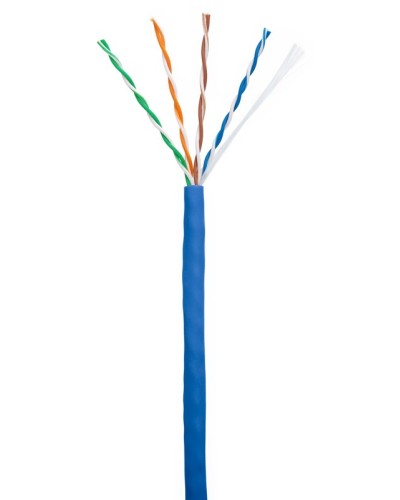 U/UTP 4pair, Cat5e, In, PVC (CCA-UU004-5E-PVC-BL). Кабель «витая пара» (LAN) для структурированных систем связи. NETLAN в Саратове