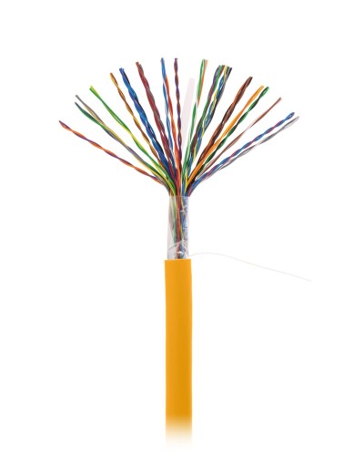U/UTP 25pair, Cat5, In, LSZH (EC-UU025-5-LSZH-OR-3). Кабель «витая пара» (LAN) для структурированных систем связи. NETLAN в Саратове