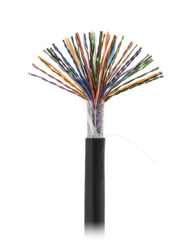 U/UTP 50pair, Cat5, Out, PE (EC-UU050-5-PE-BK-3). Кабель «витая пара» (LAN) для структурированных систем связи. NETLAN в Саратове