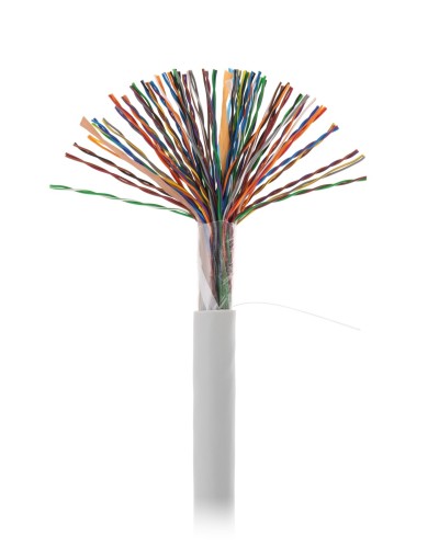 U/UTP 50pair, Cat5, In, PVC (EC-UU050-5-PVC-GY-3). Кабель «витая пара» (LAN) для структурированных систем связи. NETLAN в Саратове