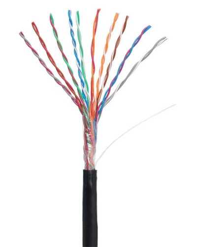 U/UTP 10pair, Cat5, Out, PE (EC-UU010-5-PE-BK-3). Кабель «витая пара» (LAN) для структурированных систем связи. NETLAN в Саратове
