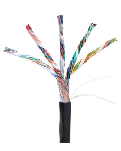 U/UTP 25pair, Cat5, Out, PE (EC-UU025-5-PE-BK-3). Кабель «витая пара» (LAN) для структурированных систем связи. NETLAN в Саратове
