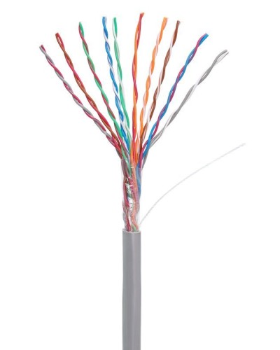 U/UTP 10pair, Cat5, In, PVC (EC-UU010-5-PVC-GY-3). Кабель «витая пара» (LAN) для структурированных систем связи. NETLAN в Саратове