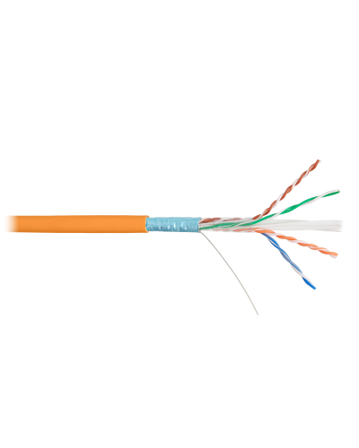 F/UTP 4pair, Cat6, Solid, In, PVC (NKL 9240C-OR). Кабель «витая пара» (LAN) для структурированных систем связи. NIKOLAN в Саратове