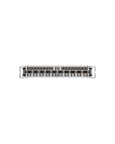 NMC-PL10-CC-10 (10 шт). Плинт неразмыкаемый, (0...9), крепление под кронштейн. NIKOMAX в Саратове
