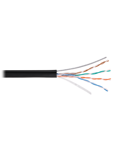 U/UTP 4pair, Cat5e, Solid, Out, SW, PVC (NMC 4805B-BK). Кабель «витая пара» (LAN) для структурированных систем связи. NIKOMAX в Саратове