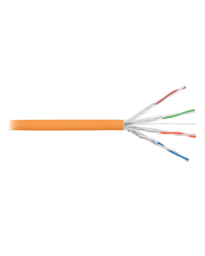 U/FTP 4pair, Cat6a, Solid, In, нг(А)-HF (NMC 9455C-OR). Кабель «витая пара» (LAN) для структурированных систем связи. NIKOMAX в Саратове