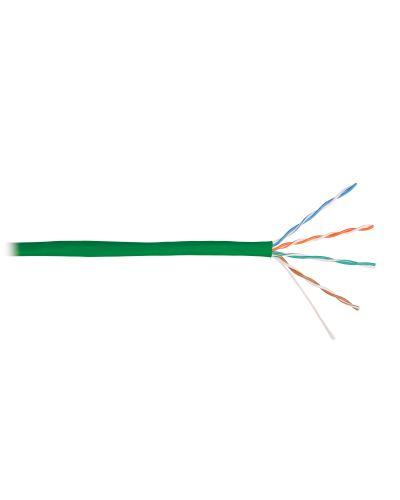 U/UTP 4pair, Cat5e, Solid, In, нг(А)-HF (NMC 4100C-GN). Кабель «витая пара» (LAN) для структурированных систем связи. NIKOMAX в Саратове
