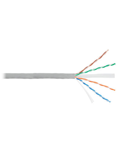 U/UTP 4pair, Cat6, Solid, In, PVC (NMC 2140A-GY). Кабель «витая пара» (LAN) для структурированных систем связи. NIKOMAX в Саратове