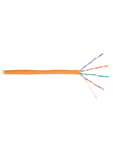 U/UTP 4pair, Cat5e, Solid, In, нг(А)-HF (NMC 4100C-OR). Кабель «витая пара» (LAN) для структурированных систем связи. NIKOMAX в Саратове