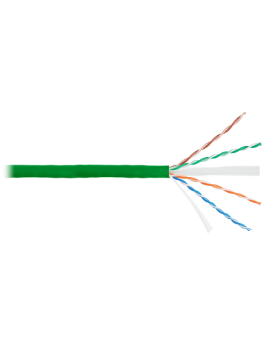 U/UTP 4pair, Cat6, Solid, In, нг(А)-HF (NMC 4140C-GN). Кабель «витая пара» (LAN) для структурированных систем связи. NIKOMAX в Саратове
