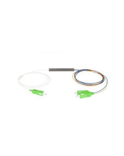 NMF-SPP1X2A1-SCA-M. Сплиттер планарный 1x2, 9/125мкм, SC/APC, 0.9 мм. NIKOMAX в Саратове