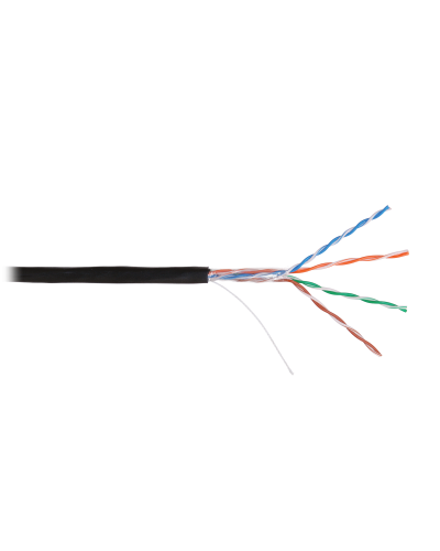 U/UTP 4pair, Cat5e, Solid, Out, нг(А)-HF (NMC 2100B-BK). Кабель «витая пара» (LAN) для структурированных систем связи. NIKOMAX в Саратове