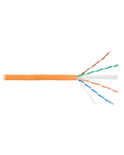 U/UTP 4pair, Cat6, Solid, In, нг(А)-HF (NMC 2140C-OR). Кабель «витая пара» (LAN) для структурированных систем связи. NIKOMAX в Саратове
