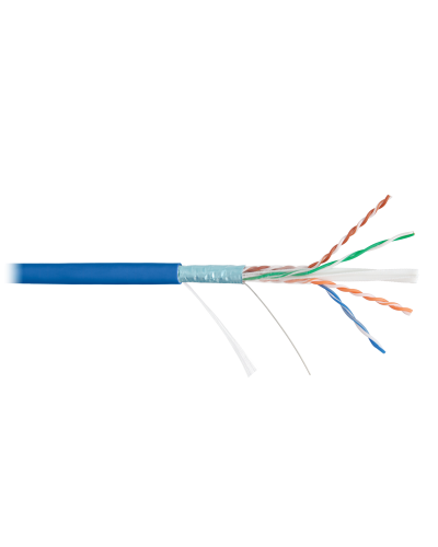 F/UTP 4pair, Cat6, Solid, In, нг(А)-HF (NMC 4240C-BL). Кабель «витая пара» (LAN) для структурированных систем связи. NIKOMAX в Саратове