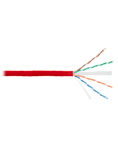U/UTP 4pair, Cat6, Solid, In, нг(А)-HF (NMC 4140C-RD). Кабель «витая пара» (LAN) для структурированных систем связи. NIKOMAX в Саратове