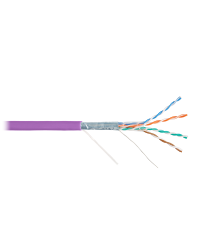 F/UTP 4pair, Cat5e, Solid, In, нг(А)-HF (NMC 4200C-VL). Кабель «витая пара» (LAN) для структурированных систем связи. NIKOMAX в Саратове