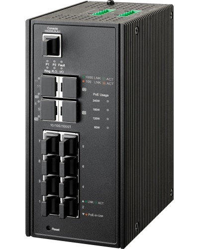NIS-3500-3412PGE (64PY0804). Коммутатор управляемый с PoE. NSGate в Саратове