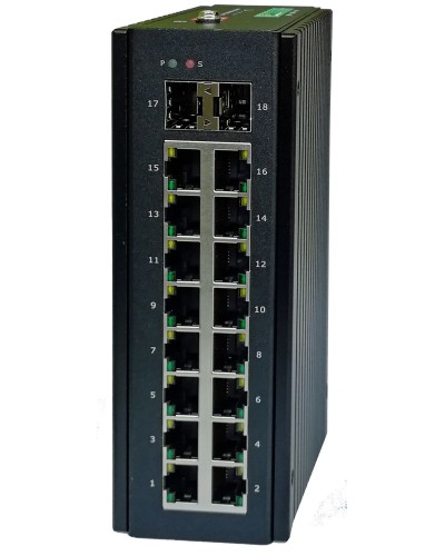 NIS-3200-216PSG (63P16SG2). Коммутатор неуправляемый с PoE. NSGate в Саратове