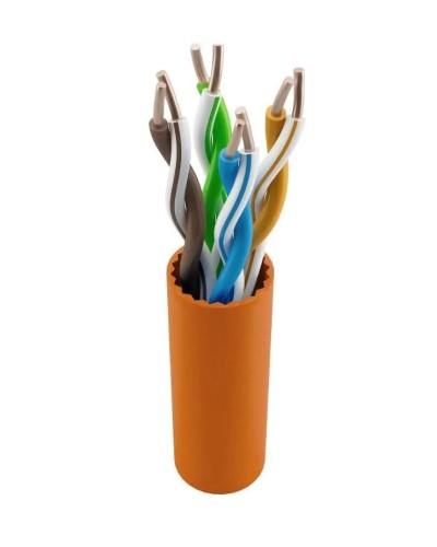 NTSS-IN-UTP4-5Е-LSZH-OR кат.5E UTP 4 пары 24AWG LSZH внутренний 305м оранжевый. Кабель «витая пара» (LAN) для структурированных систем связи. NTSS в Саратове