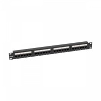 NTSS-PP-1U-24-UTP-RJ45-6-D 19 1U 24xRJ45 кат.6 UTP. Патч-панель 19. NTSS