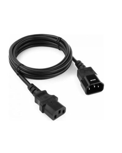 NTSS-PC13145 C13-С14 проводник.:3х1мм2 3м 220/250В 10А черный. Кабель питания. NTSS в Саратове