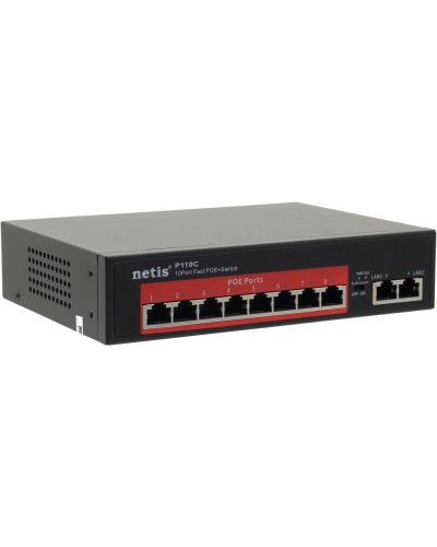 Netis P110C. Коммутатор сетевой PoE неуправляемый. Netis в Саратове