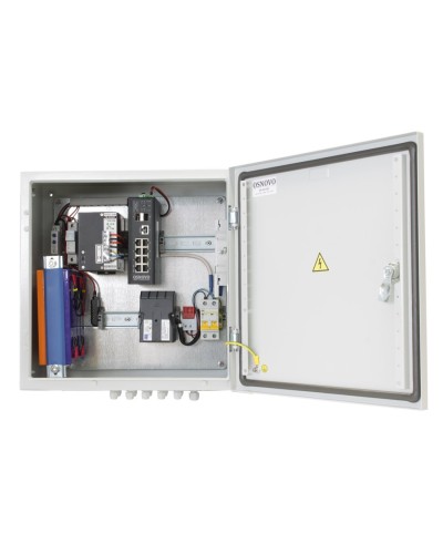 OS-44TB1(SW-80802/ILS(port 90W)). Уличный коммутатор с PoE. OSNOVO в Саратове