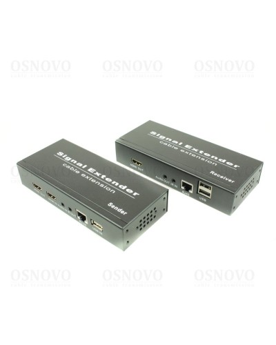 TLN-HiKM2+RLN-HiKM2. Удлинитель HDMI, ИК-сигнала, 2*USB. OSNOVO в Саратове