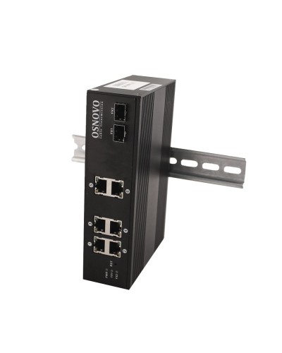 SW-8062/IC. Промышленный PoE коммутатор Gigabit Ethernet на 8 портов. OSNOVO в Саратове