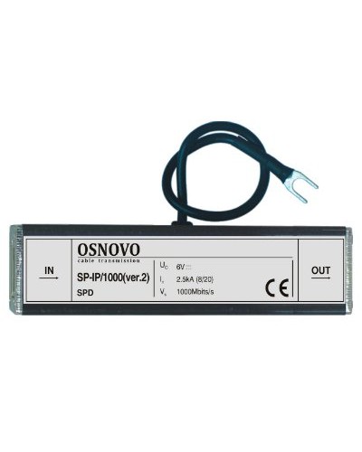 SP-IP/100(ver2). Устройство грозозащиты цепей Ethernet. OSNOVO в Саратове
