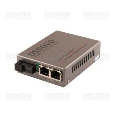 OMC-100-21S5a. Медиаконвертер оптический. OSNOVO