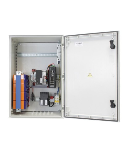 OSP-46TB1(SW-80802/ILS(port 90W)). Уличный коммутатор с PoE. OSNOVO в Саратове