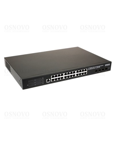 SW-24G4X-1L. Коммутатор с PoE. OSNOVO в Саратове
