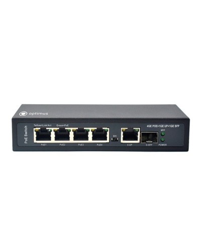 U1E-4G/1G/1S. Коммутатор с PoE . Optimus в Саратове