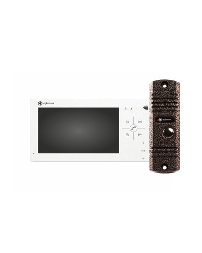 VM-7.0 (w)+ DS-700L (медь). Комплект видеодомофона. Optimus в Саратове